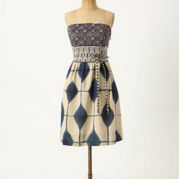 Anthropologie Dresses & Skirts - Anthro Maeve Aztec Print Mini Dress